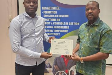 remise de certificat de formation