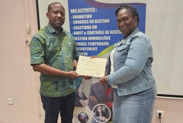 remise de certificat de formation